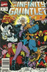 The Infinity Gauntlet [Marvel] (1991) 6 (Newsstand)