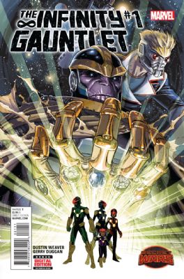The Infinity Gauntlet [Marvel] (2015) 1 (1st Print) (Main Dustin Weaver Cover)