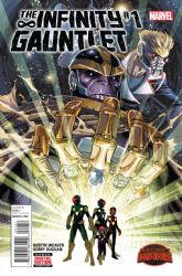 The Infinity Gauntlet [Marvel] (2015) 1 (1st Print) (Main Dustin Weaver Cover)