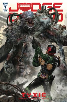 Judge Dredd: Toxic (2018) 1b (Variant John Gallagher Cover)