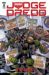 Judge Dredd: Toxic (2018) 2 (Main Mark Buckingham Cover)