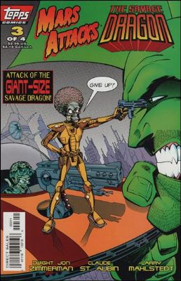 Mars Attacks Savage Dragon (1996) 3