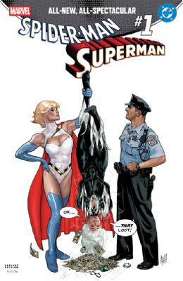 Marvel/DC: Spider-Man/Superman (2026) 1 (1st Print) (Variant Adam Hughes Cover)