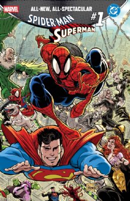 Marvel/DC: Spider-Man/Superman (2026) 1 (1st Print) (Variant Kaare Andrews Wraparound Cover)