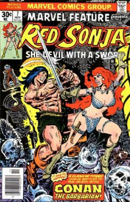 Marvel Feature (2nd Series) (1975) 7 (Red Sonja)