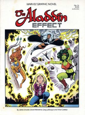 Marvel Graphic Novel (1982) 16 (The Aladdin Effect)