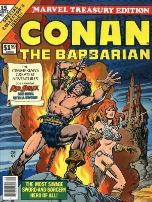 Marvel Treasury Edition (1974) 15 (Conan The Barbarian)