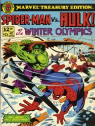 Marvel Treasury Edition (1974) 25 (Spider-Man Vs Hulk at Winter Olympics)
