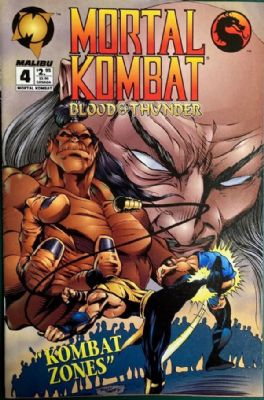 Mortal Kombat: Blood and Thunder (1994) 4 (Newsstand)