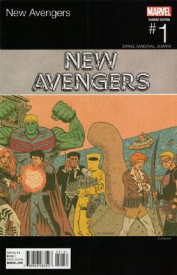 The New Avengers (4th Series) (2015) 1 (Variant Ed Piskor Cover)
