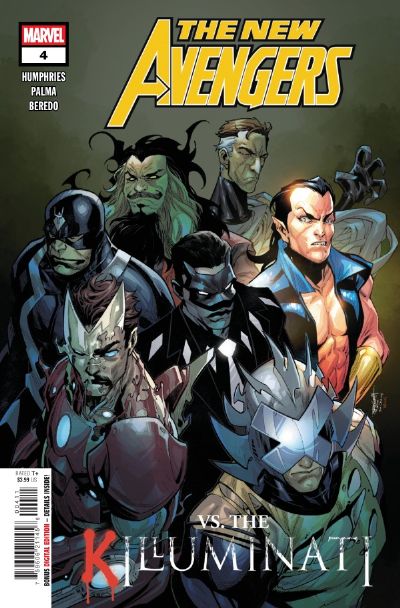 The New Avengers (2025) 4 (Main Stephen Segovia Cover)