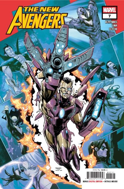 The New Avengers (2025) 7 (Main Stephen Segovia Cover)