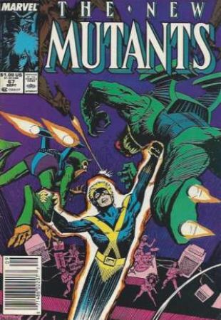 The New Mutants (1st Series) (1983) 67 (Newsstand Edition)