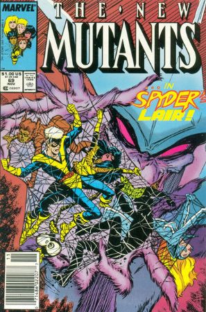 The New Mutants (1st Series) (1983) 69 (Mark Jewelers Edition)