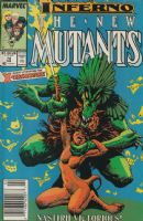 The New Mutants (1st Series) (1983) 72 (Newsstand Edition)