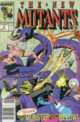The New Mutants (1st Series) (1983) 76 (Newsstand Edition)