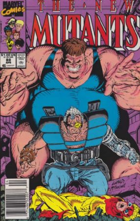 The New Mutants (1st Series) (1983) 88 (Newsstand Edition)