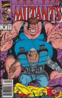 The New Mutants (1st Series) (1983) 88 (Newsstand Edition)