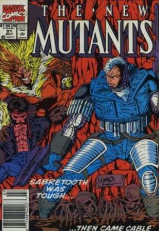 The New Mutants (1st Series) (1983) 91 (Newsstand Edition)