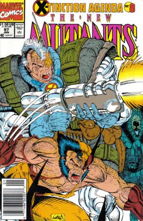 The New Mutants (1st Series) (1983) 97 (Newsstand Edition)