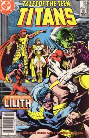 (Tales Of) The New Teen Titans (1st Series) (1980) 69 (Newsstand)