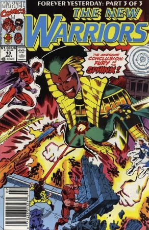 The New Warriors (1st Series) (1990) 13 (Newsstand Edition)
