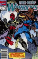 The New Warriors (1st Series) (1990) 18 (Newsstand Edition)