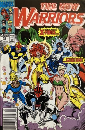 The New Warriors (1st Series) (1990) 19 (Newsstand Edition)