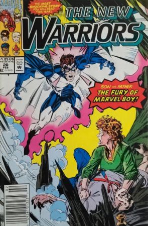 The New Warriors (1st Series) (1990) 20 (Newsstand Edition)