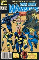 The New Warriors (1st Series) (1990) 22 (Newsstand Edition)
