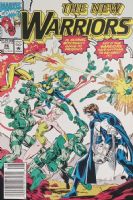 The New Warriors (1st Series) (1990) 26 (Newsstand Edition)