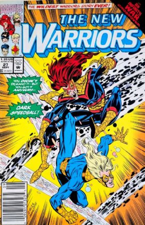 The New Warriors (1st Series) (1990) 27 (Newsstand Edition)