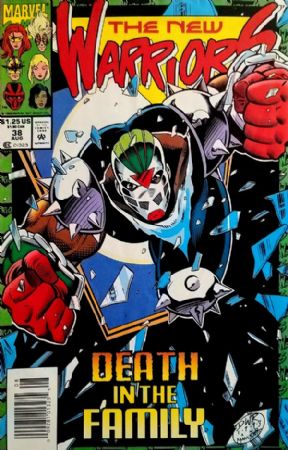 The New Warriors (1st Series) (1990) 38 (Newsstand Edition)