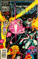 The New Warriors (1st Series) (1990) 41 (Newsstand Edition)
