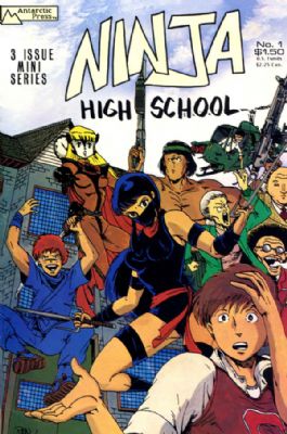 Ninja High School [Antarctic Press] (1987) 1