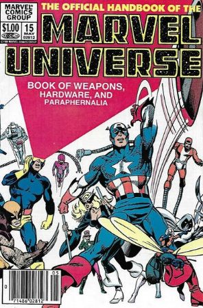 Official Handbook Of The Marvel Universe (1983) 15 (Newsstand Edition)
