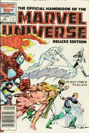 Official Handbook Of The Marvel Universe Deluxe Edition (1985) 6 (Newsstand Edition)