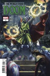 One World Under Doom [Marvel] (2025) 1 (1st Print) (Main Ben Harvey Cover)