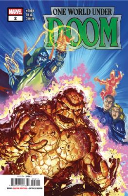 One World Under Doom [Marvel] (2025) 2 (1st Print) (Main Ben Harvey Cover)