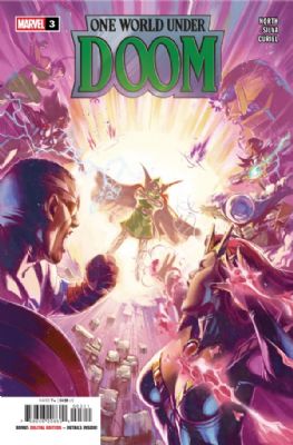 One World Under Doom [Marvel] (2025) 3 (1st Print) (Main Ben Harvey Cover)
