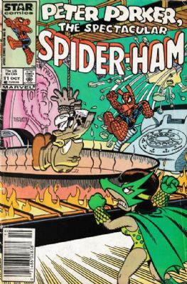 Peter Porker: The Spectacular Spider-Ham (1985) 11 (Newsstand)