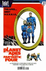 Planet Of The Apes Vs. Fantastic Four [Marvel] (2026) 3 (Variant Pete Woods Cover)