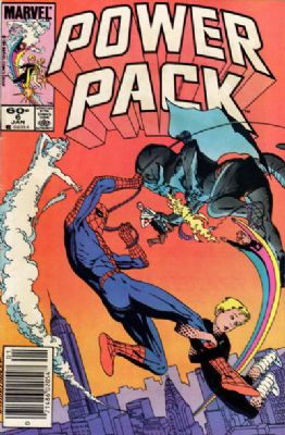 Power Pack (1st Series) (1984) 6 (Newsstand)