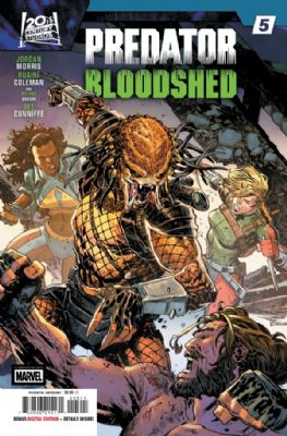 Predator: Bloodshed [Marvel] (2026) 5 (Main Ken Lashley Cover)