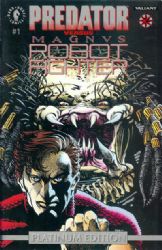 Predator Vs. Magnus Robot Fighter (1992) 1 (Platinum Edition)