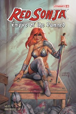 Red Sonja Empire of the Damned [Dynamite] (2024) 1 (Variant Joseph Michael Linsner Cover)