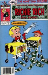 Richie Rich Big Bucks (1991) 6 (Newsstand Edition)