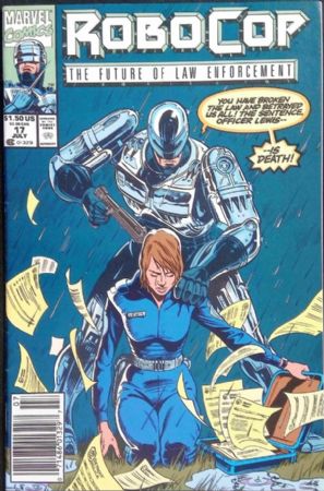 Robocop (Marvel) (1990) 17 (Newsstand Edition)