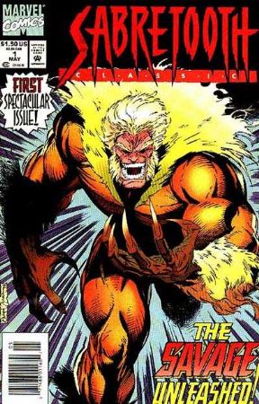 Sabretooth Classic (1994) 1 (Newsstand Edition)
