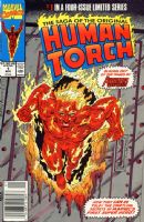 Saga Of The Original Human Torch (1990) 1 (Newsstand Edition)